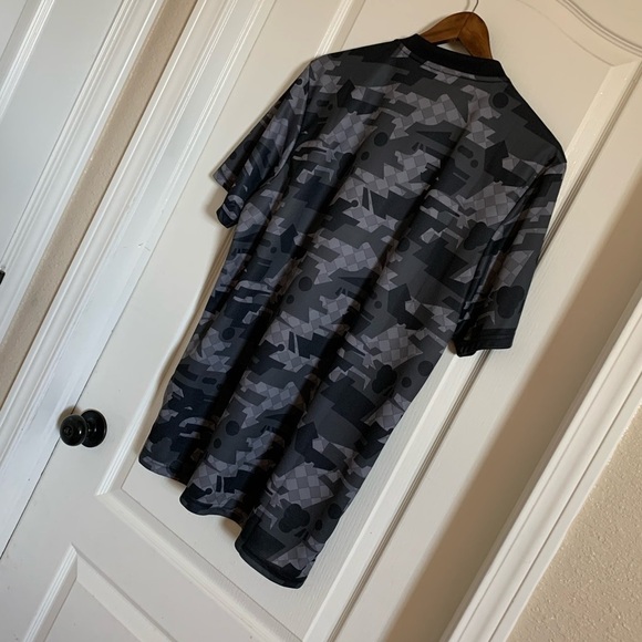 Adidas Tan AOP Digital Camo Graphic Jersey - Picture 8 of 8